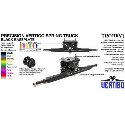 Trampa Precision CNC Vertigo Truck Black