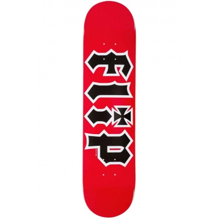 Flip HKD 7.5in Red Logo Skateboard Deck