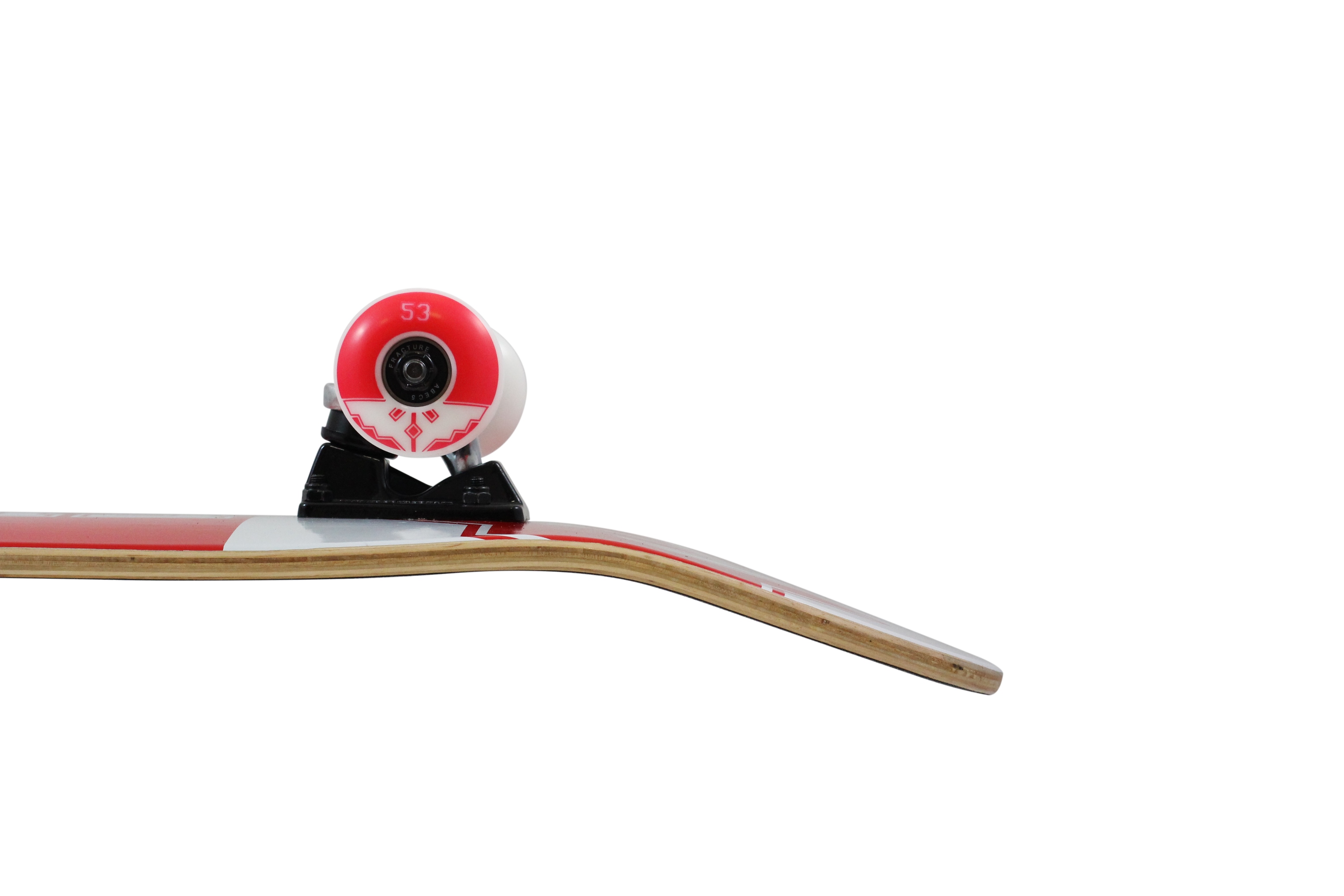 Fracture Uni Red Complete Skateboard 8&0