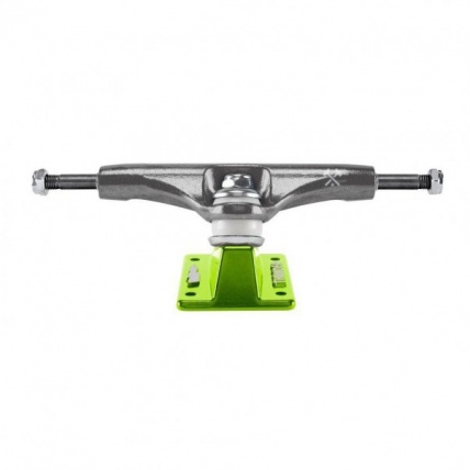 Thunder 147 TI Lights Skate Truck OG Script Lime Black