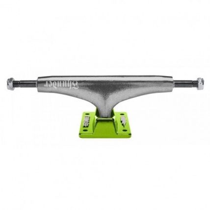 Thunder 147 TI Lights Skate Truck OG Script Lime Black