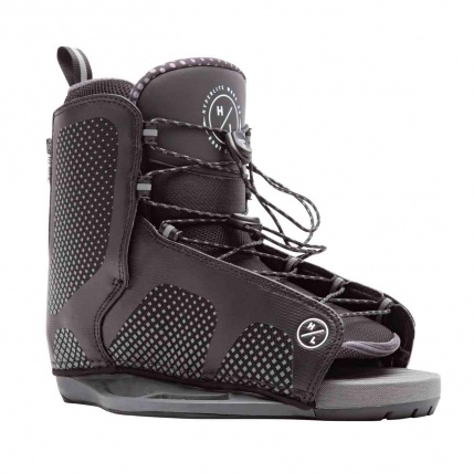 Hyperlite Remix Open Toe Wakeboard Bindings Black