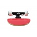 Fracture Fade Red Complete Skateboard 7.75