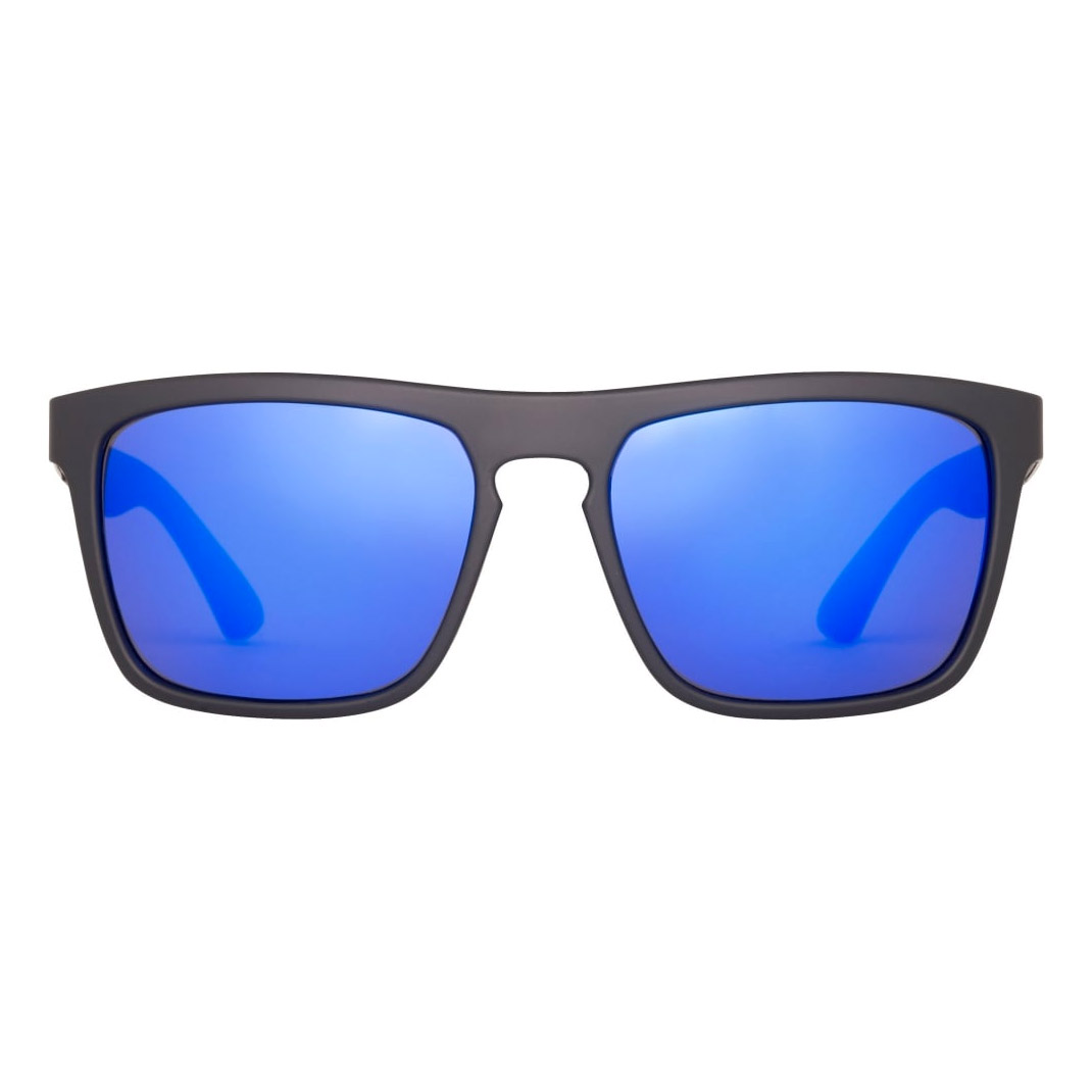 Sinner Thunder Matt Black Blue Revo Sunglasses Uk