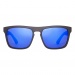 Sinner Thunder Matt Black Blue Revo Sunglasses front