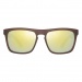 Sinner Thunder Cry Matte Brown Revo Sunglasses front