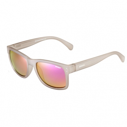 Sinner Mad River Floating Polarised Sunglasses Grey and Pink