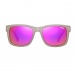 Sinner Mad River Floating Polarised Sunglasses Grey and Pink