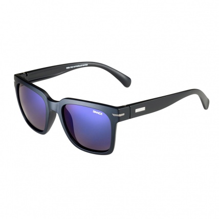 Sinner Blue Water Polarised Floating Sunglasses Black and Blue