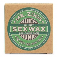 Mr Zogs Original Sex Wax - Surf Wax 85g Green Cool to Mid-Warm