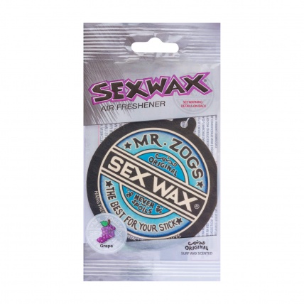 Mr. Zogs Sex Wax Original Surf Wax Air Freshener Grape