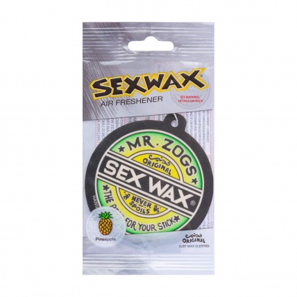 Mr. Zogs Sex Wax Original Surf Wax Air Freshener Pineapple