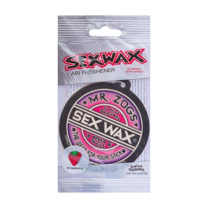 Mr. Zogs Sex Wax Original Surf Wax Air Freshener Strawberry