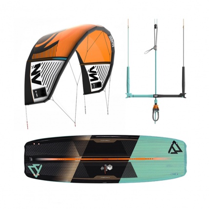 Brunotti `Dimension Kiteboard in Liquid Force Kiteboarding NV V8 Kitesurf Package deal