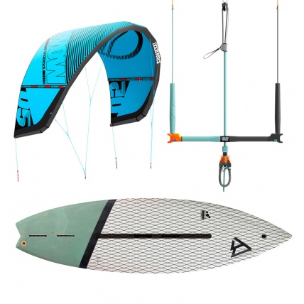 Liquid Force Wow V3 Strapless Kitesurf Surf Package