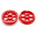 Trampa mountainboard Hypa hub wheel in red