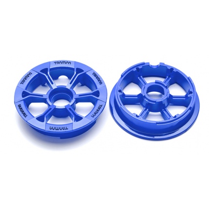 Trampa mountain board Hypa Hub in Blue for 6 7 8 inch tyre