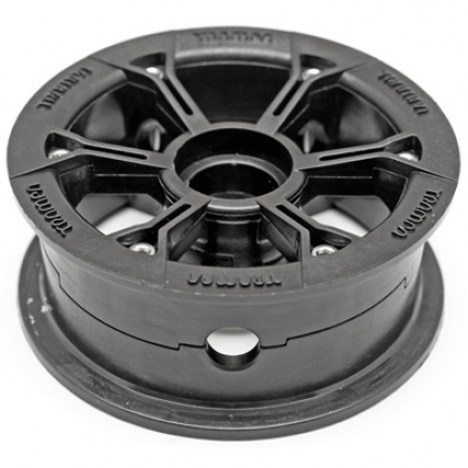 Trampa Hypa Hubs in Black for mountainboarding mountain board 6 7 8 inch 10cm