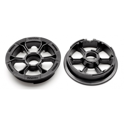 Trampa Black Hypa Hubs mountainboarding mountain board 6 7 8 inch 10cm