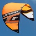 Ozone Catalyst V2 Kitesurfing Kite in Orange