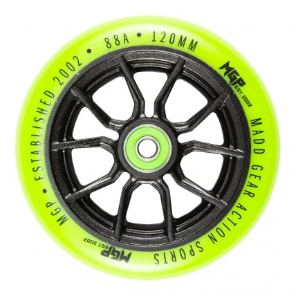 MGP MFX Syndicate Scooter Wheel AR120 120mm Green