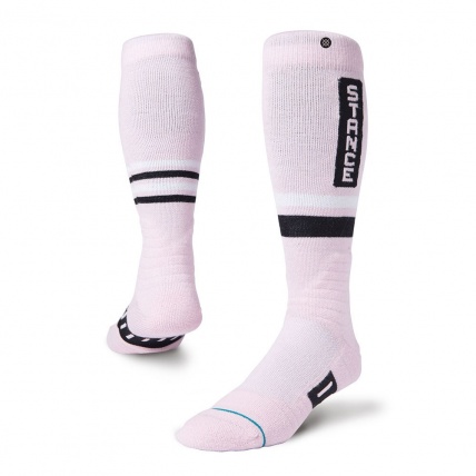 Stance Issue Pink Mens Park Snowboard Socks