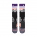 Womans Park White Caps Snowboard Socks Front