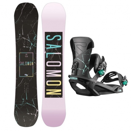 Salomon Oh Yeah Womens Snowboard Package