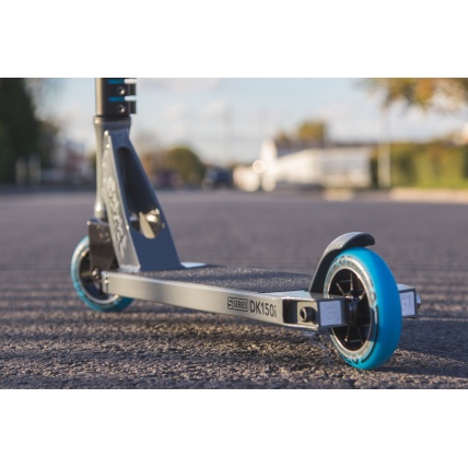 District X Mod DK150i Complete Custom Scooter Grey and Blue