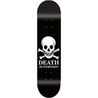 Death - White Skull Logo Skateboard Deck