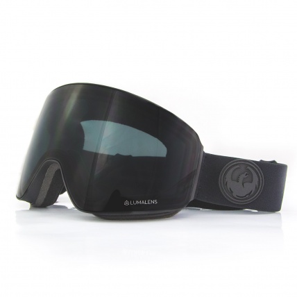 Dragon PXV Knight Rider Black Lumalens Snow Goggles