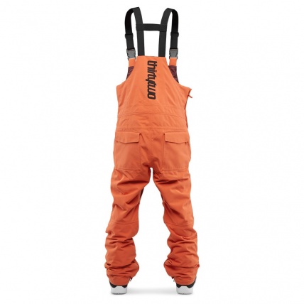 pants bib snowboard thirty basement orange mens atbshop previous