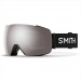 Smith I/O Mag Black ChromaPop Sun Platinum Snow Goggles rendering