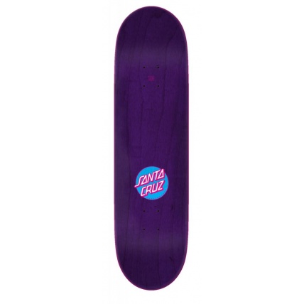 Santa Cruz Skateboard Deck Classic Dot Taper Tip 8.5in Top