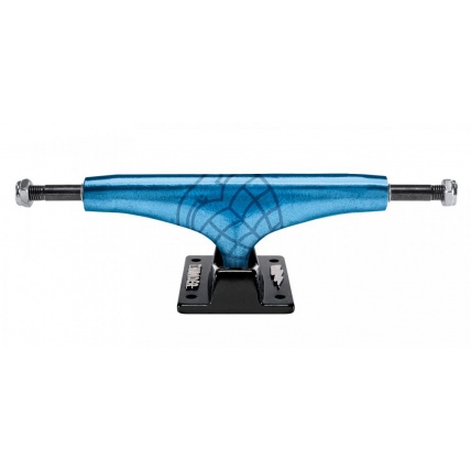 Thunder 149 Elektra Lights Blue and Black Skate Trucks Front