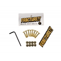 Fracture - 1.0in Skateboard Hardware Gold Allen