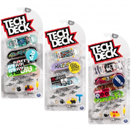 Tech Deck Ultra DLX 4 pack Fingerboard Complete Setups M26 Group