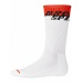 Bronson Start Line OSFA Socks White Orange