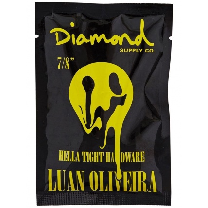 Diamond Luan Oliviera Pro Skateboard Bolts 7/8in