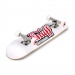Enuff Classic Logo Complete Skateboard White 7.75 inch Angle