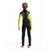 C-Skins Junior Element 3:2 Steamer Black Lime Unisex Wetsuit