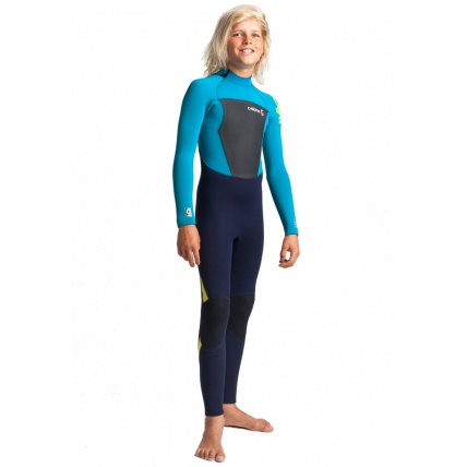 C-Skins Legend 5:4:3 Back Zip Junior Wetsuit Teal