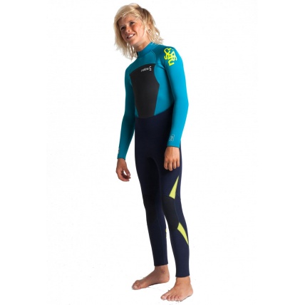 C-Skins Legend 5:4:3 Back Zip Junior Wetsuit Teal