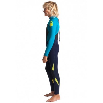 C-Skins Legend 5:4:3 Back Zip Junior Wetsuit Teal