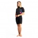 C-Skins Womens Element 3:2 Shorty Wetsuit Black Slate Coral
