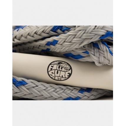 Follow Surf Package Navy Grey Wakeboard Line & Handle Close Up Line