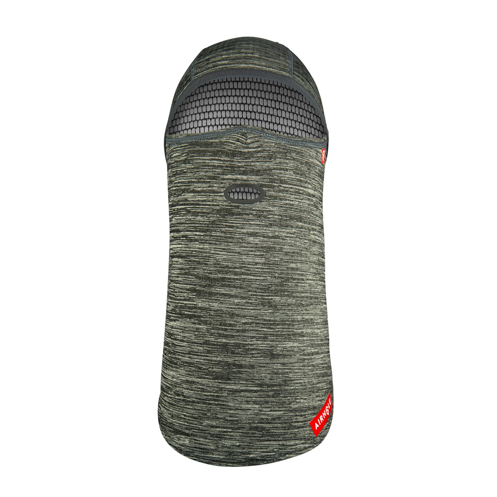 Airhole Balaclava Waffle Knit Full Hinge Tech Grey - ATBShop.co.uk