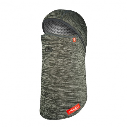 Airhole Balaclava Waffle Knit Full Hinge Tech Grey