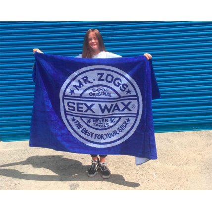 Mr Zogs Sex Wax Surf Beach Towel