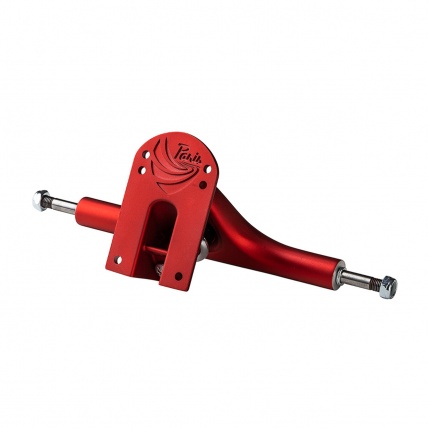 Paris V3 180mm Longboard Truck Pair Scarlett Red Base